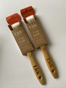 Lick Tools  1” eco Paint Brush, Consistently smooth finish. ( Two Brush) - Picture 1 of 4