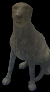 Irish Wolfhound Setting Figurine - Example of the Tallest Dog in the World. - Picture 1 of 10