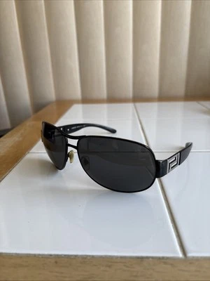 VERSACE Mod 2076 1009/87 64 14 120 Black Purple Gradient Sunglasses Read Descrip - Image 1 of 4
