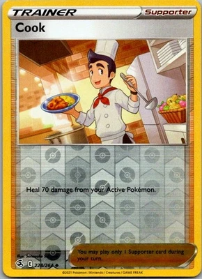 Cook 228/264 SWSH08: Fusion Strike Reverse Holo Uncommon NM - Image 1 of 2