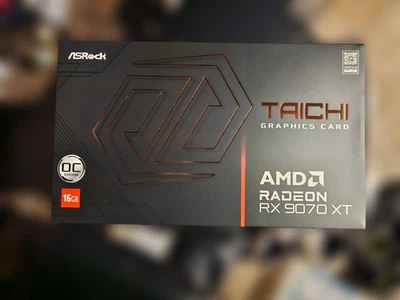 AMD Radeon™ RX 9070 XT Taichi 16GB OC - Brand new in box - Free shipping - Image 1 of 3
