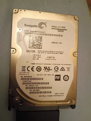 Seagate Video 2.5 HDD 500GB For Xbox One - X895443-001 - Image 1 of 2