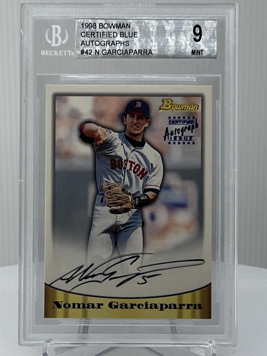 Baseball Sports Trading Card Singles Nomar Garciaparra for Baseball Sports Trading Card Singles Nomar Garciaparra for