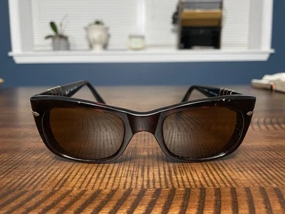 VINTAGE ICONIC 69202/ 51 PERSOL MEFLECTO RATTI SUNGLASSES  ART DECO OF ITALY - Image 1 of 4