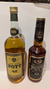 2x alter SELTENER "Der gute POTT" Rum, volle Flaschen, sehr gut erhalten - Bild 1 von 5