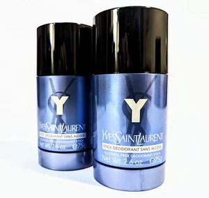 2x Yves Saint Laurent Y 75ml Deodorant Stick for Men, Deo Sticks, two units - Picture 1 of 5