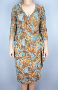 Peruvian Connection Dress 3/4 Sleeve Womens Size Small Multicoloured Floral - Picture 1 of 15