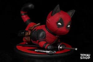 Animal Universe Deadpool Cat Fashion Model Figure New Hot Toy In Stock - Picture 1 of 4
