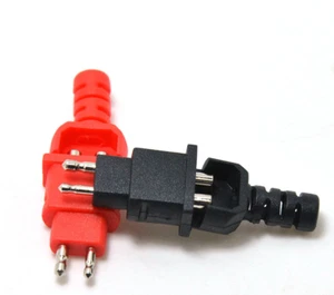 1pair Pin Plug DIY Sennheiser HD600 HD650 HD585 HD525 Cable Rodio - Imagen 1 de 2
