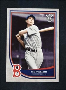 2018 Topps Big League Baseball Base #338 Ted Williams