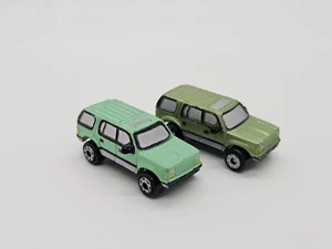 Micro Machines '94 Galoob Ford Explorer Green Color Variation Lot - Picture 1 of 6