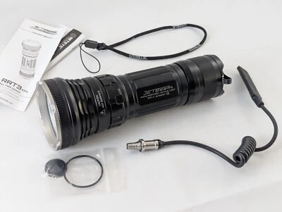 JetBeam RRT3xml Torcia LED tattica alta qualità 1950 lumen, nuova con scatola, nuova con scatola - Immagine 1 di 4