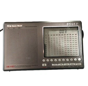 Degen Radio DE1103 FM SW MW LW Doble Conversión Sintetizado Receptor Mundial Probado - Imagen 1 de 10