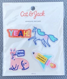 Envío GRATIS Parches Adhesivos Cat & Jack Paquete de 4 Unicorn Rocket SÍ - Imagen 1 de 6
