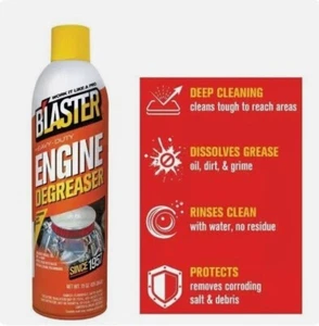 Blaster 15 oz. Heavy-Duty Engine Degreaser and Cleaner Spray - Picture 1 of 3