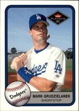 2001 Fleer Platinum Baseball Card #379 Mark Grudzielanek