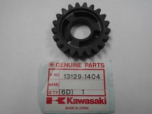 Kawasaki KDX200 Transmission 4th Output Gear 21T Fits 1983-85 P/N 13129-1404 NEW - Foto 1 di 4