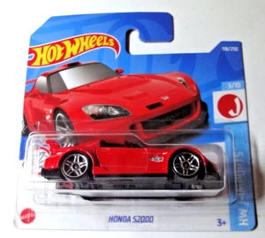 Hot Wheels - Honda S2000 - Rosso - Breve Card 1:64 - Hw J-Imports 2022 - HCX25 - Foto 1 di 2