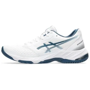 ASICS Netburner Ballistic FF 3 White Vintage Indigo - 1053A055-103 - Picture 1 of 7