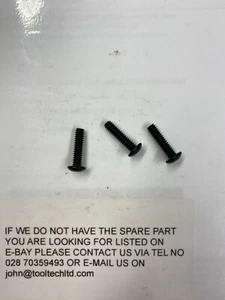 Milwaukee M18BP Cordless Planer - REPLACEMENT BLADE CLAMP SCREW SET X 3 SCREWS - Picture 1 of 1