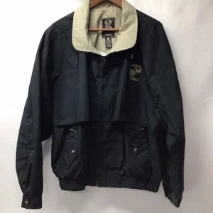 Men’s Vintage Gear For Sports Monogramed Marines XXL Black Full Zip EUC Jacket - Picture 1 of 3