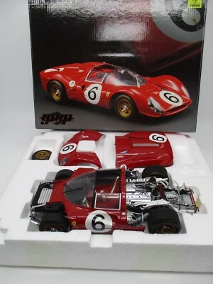AT755 GMP 1/18 FERRARI 330 P4 #6 ROUGE REF G1804101 EdL - Photo 1/4
