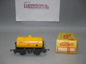 Vagón cisterna Tri-ang Spur TT T.76 "SHELL LUBRIFICATING OIL", #d304 - Imagen 1 de 4