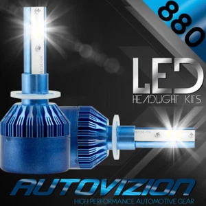 AUTOVIZION LED HID Foglight kit 893 White for 1994-2002 Ford E-250 Econoline - Picture 1 of 1