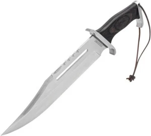 United Cutlery Replica Hibben III Knife 11.88" 7Cr13 Steel Blade Wood Handle - Picture 1 of 7