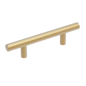 Juego de 10 BELWITH KEELER 5" TL/3” C-C Cajón Dorado Cepillado Gabinete Tirador Manija - Imagen 1 de 9