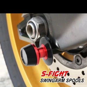 8MM Rear Swingarm Spools Sliders For Kawasaki Ninja 500 / ABS / Z500 - Imagen 1 de 5