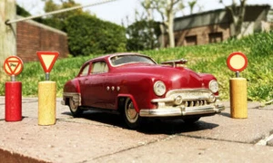 Schuco Ingenico 5311car & Rimorchio Con Esterno Scatola Tin Realizzata A USA - Picture 1 of 12