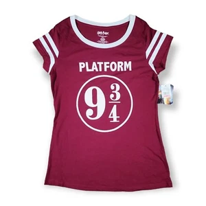 Camiseta Harry Potter Plataforma 9 3/4 Granate Junior Talla XL (15/17) - Imagen 1 de 8