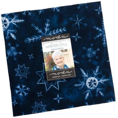 Winter Chill Moda Layer Cake 42 100% Cotton 10" Precut Quilt Squares - Image 1 of 4