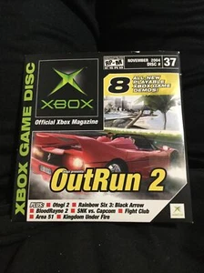 Disco de demostración OXM 37 revista oficial Xbox disco de demostración noviembre 2004 Outrun 2 - Imagen 1 de 3