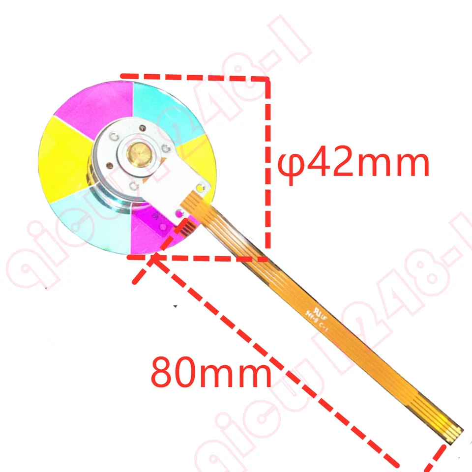 New For Sharp XV-Z17000 projector color wheel 42MM Color separation color ring - Image 1 of 4