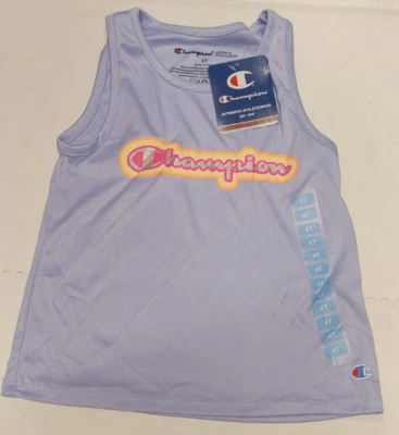 Camiseta sin mangas Champion púrpura para niñas talla 4T nueva con etiquetas Foto 1 de 2