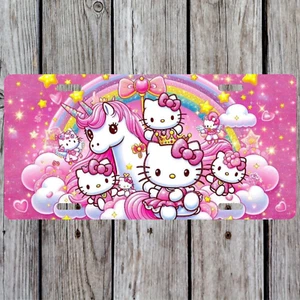 Hello Kitty Novelty License Plate - Picture 1 of 1