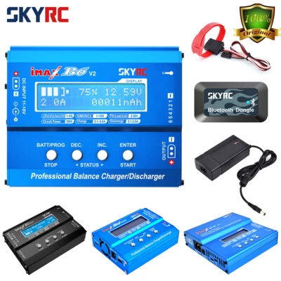 SKYRC IMAX B6 EVO B6 V2 B6 Mini B6AC V2 LiPo Akku Balance Ladegerät Entlader - Bild 1 von 4