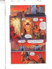 JLA: Incarnations #1 p.21 Color Guide Art - Dr. Fate 2001 by John Kalisz