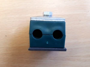 STAUFF TWIN CLAMPS COMPLETE 6MM TO 25MM O.D. - Picture 1 of 3
