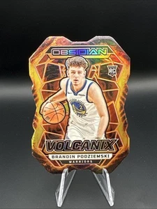 Brandin Podziemski 2023-24 Obsidian Volcanix SSP Case Hit Rookie No. 30 - Picture 1 of 2
