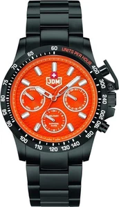 JDM Military Mens Watch with Orange Dial JDM-WG016-04 - Picture 1 of 3