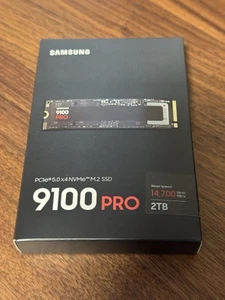 Samsung 9100 Pro 2TB PCIe 5.0x4 M.2 2280 Internal SSD - New & Sealed - Afbeelding 1 van 4