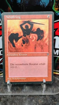 IMMOLATION German Version MAGIC The Gathering ENCHANT 1995 Trading Card MTG - Image 1 of 2