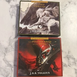 Lord of the Rings Audio CD Lot Fellowship Ring Two Towers Tolkien Dramatized - Picture 1 of 2