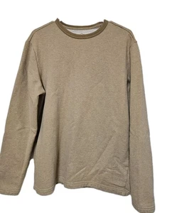 St. John's Bay khaki Langarm Shirt Pullover Gr. Medium superweich gebraucht, in einwandfreiem Zustand - Bild 1 von 5
