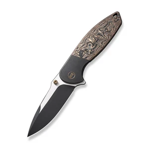 Coltello tascabile WE Nitro OG 23035-2 titanio rame fibra di carbonio 20CV acciaio - Foto 1 di 9