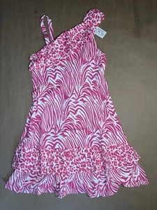 The Children's Place Girls Summer Sun Dress – Size L (10–12) – Bright Pink – NWT - Picture 1 of 6