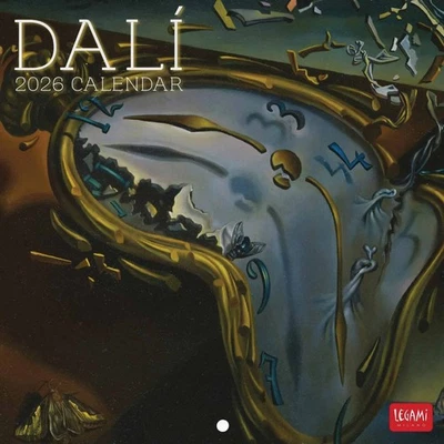 LEGAMI Salvador Dali Mini Calendar 2026 - Art - Month To View